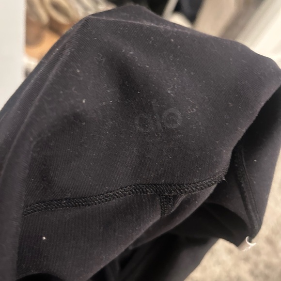 ALO 7/8 black High-Waist Airbrush Leggings - Picture 5 of 8